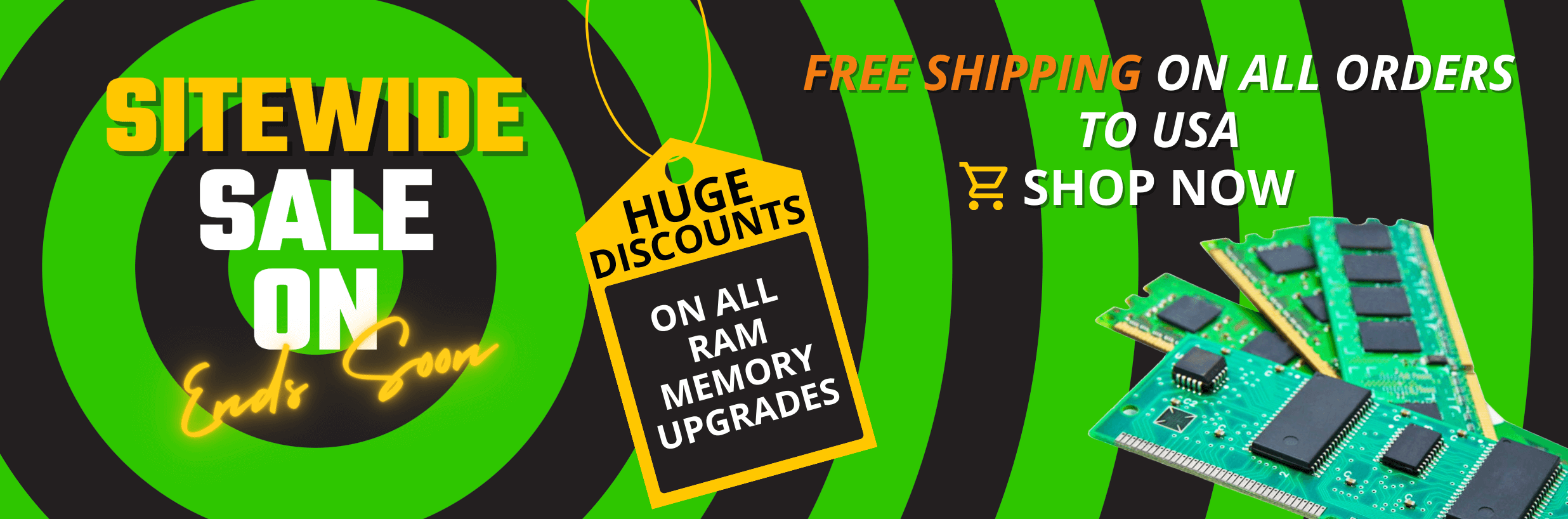RAM Memory Sale Shop Now. Free Shipping On All Orders To USA